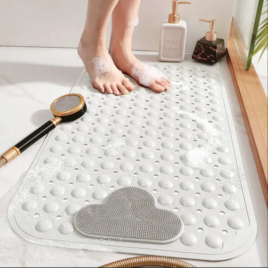 Non Slip Shower Mats Bath Mat with Feet Massage